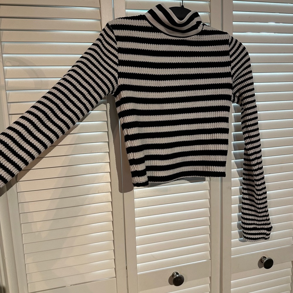 Aerie waffle knit top